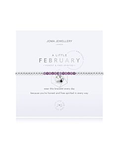 Joma Jewellery A Little Birthstone February